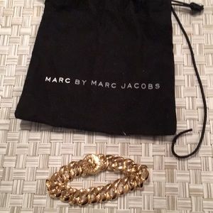 Marc by Marc Jacobs Gold Chunky Chain Bracelet